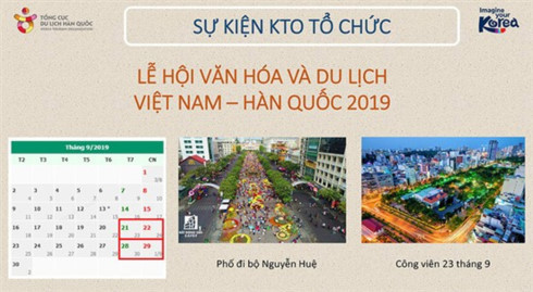 HCM City to host Vietnam–RoK Culture and Tourism Festival