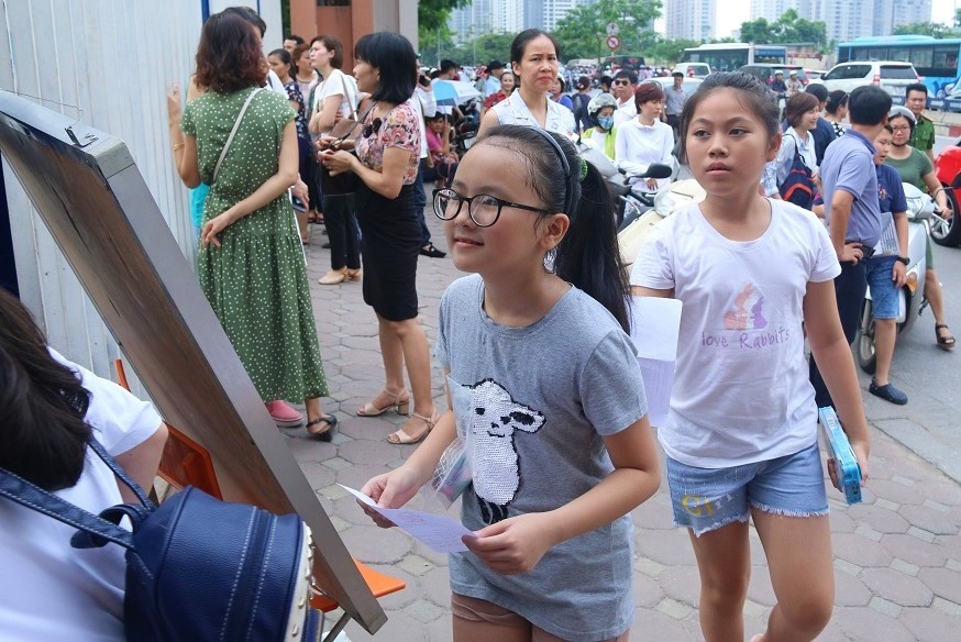 Hơn 1.200 hồ sơ dự thi vào lớp 6 THPT Chuyên Hà Nội - Amsterdam