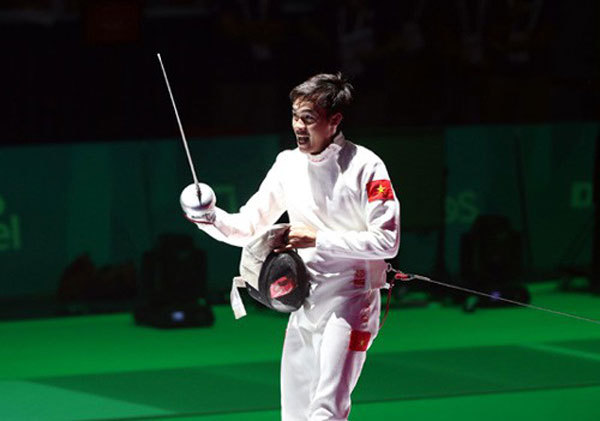 Vietnamese fencer wins Asian championship bronze