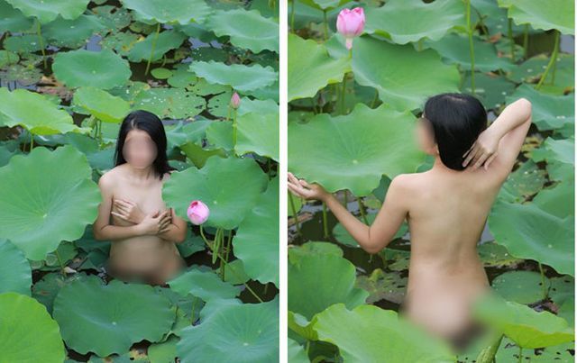 Nude photography at lotus lakes crack down