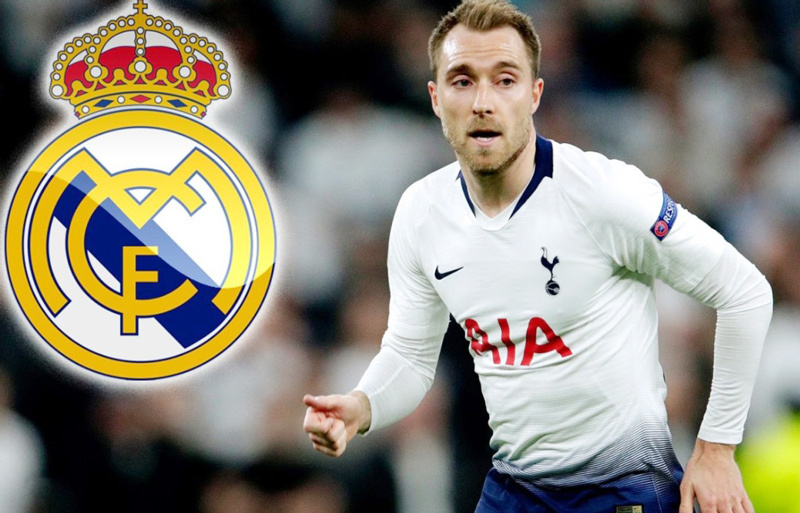 Real Madrid vung tiền mua Eriksen, Pogba bị gạt ra rìa