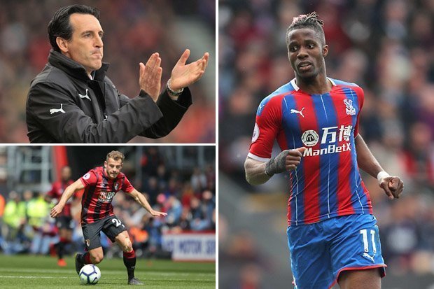 Arsenal nhắm Zaha là mục tiêu chuyển nhượng số 1