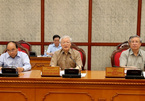 Hình ảnh Tổng bí thư, Chủ tịch nước chủ trì họp Bộ Chính trị