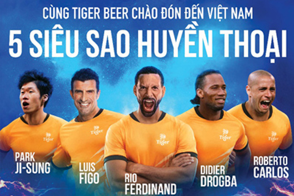 5 siêu sao bóng đá thế giới đến Việt Nam