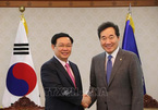 Phó Thủ tướng Vương Đình Huệ hội kiến Thủ tướng và Chủ tịch QH Hàn Quốc