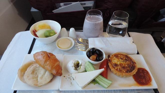 Khám phá bữa ăn sang chảnh của các hãng hàng không nổi tiếng