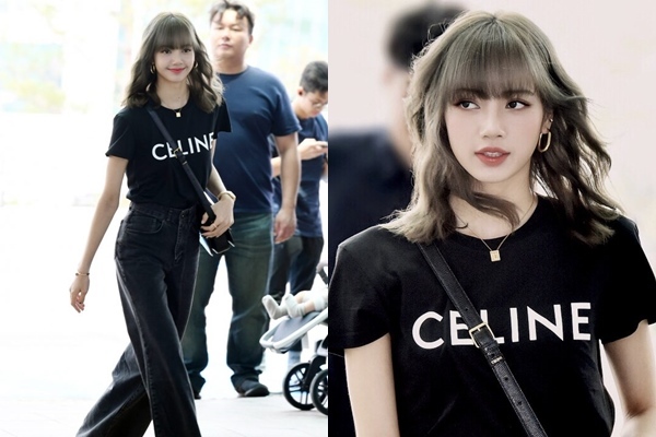 Lisa (BLACKPINK) diện trang phục hơn 1,4 tỷ ra sân bay