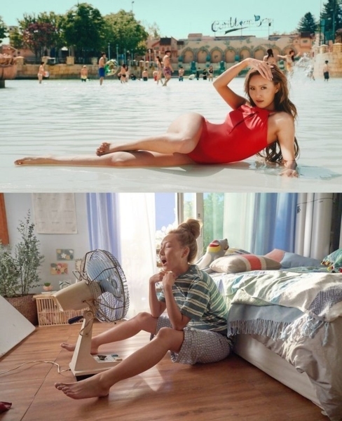 Hwasa, LE bận bikini, khoe thân hình cực chuẩn