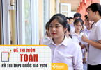 Đề thi THPT quốc gia môn Toán 2019 chính thức của Bộ GD-ĐT