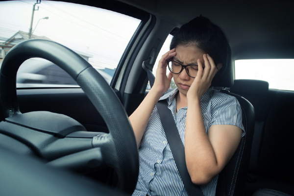 Tại sao đi ô tô riêng cũng chóng mặt?