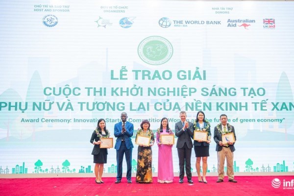 Trao giải cuộc thi khởi nghiệp sáng tạo 
