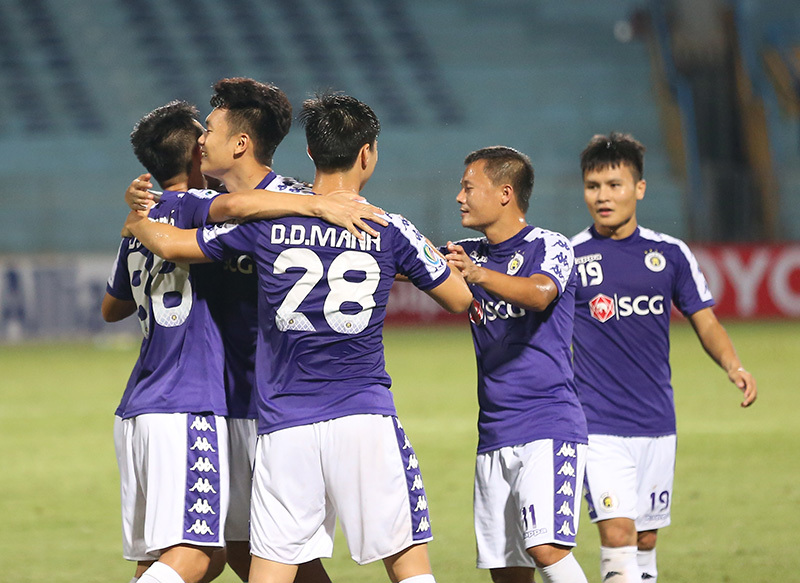 Chiếu chậm trận thắng kịch tính đưa Hà Nội vào chung kết AFC Cup