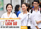 Đề thi THPT quốc gia môn lịch sử 2019 chính thức của Bộ GD-ĐT