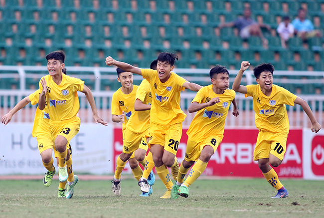 Giải U15 Quốc gia: Thanh Hóa gặp SLNA ở trận chung kết