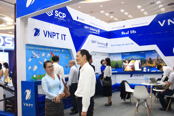 VNPT giới thiệu nhiều giải pháp công nghệ ở Lao ICT Expo 2019