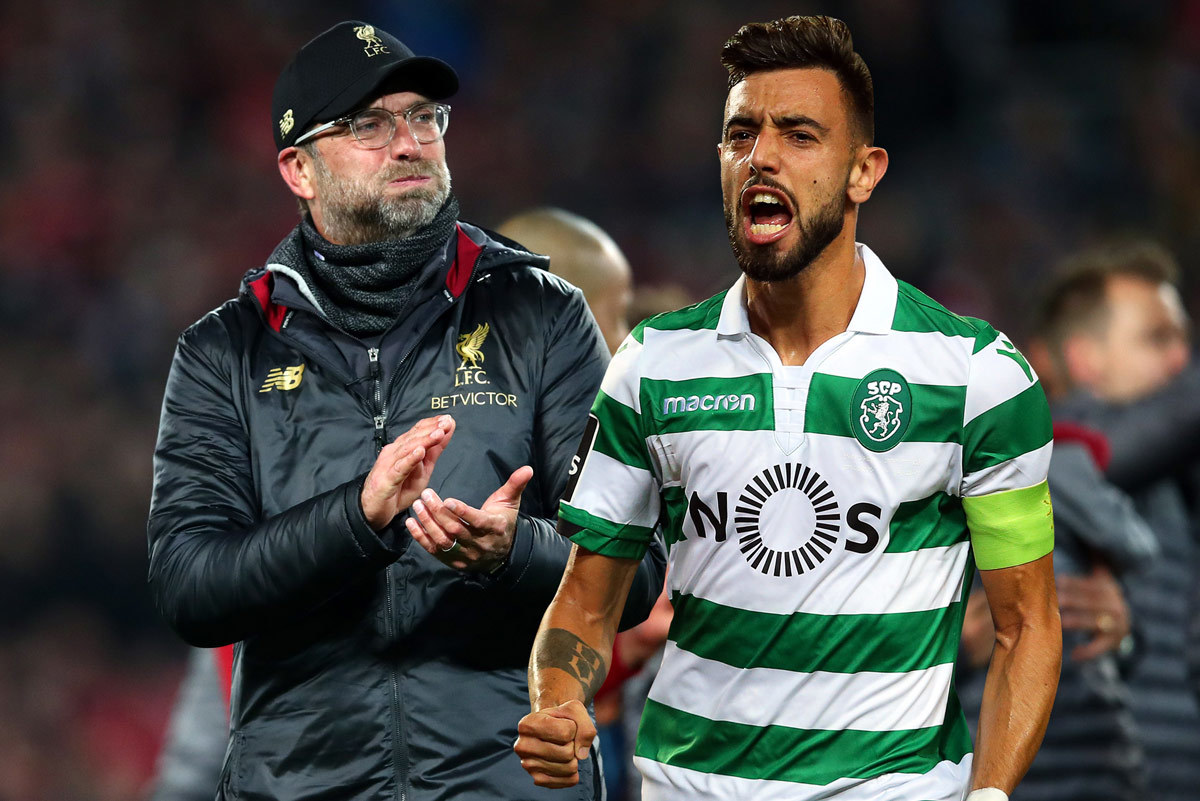 Qua mặt MU, Liverpool chiêu mộ Bruno Fernandes