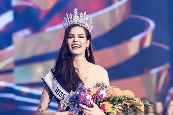 Nữ DJ cao 1,81m giành vương miện Hoa hậu Hoàn vũ Thái Lan 2019