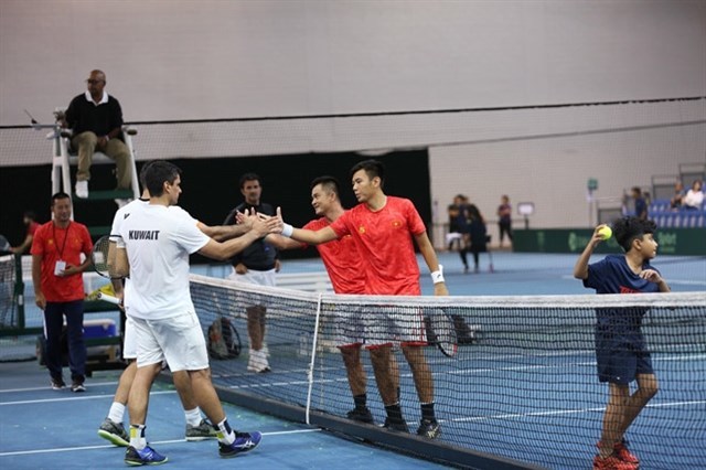 Vietnam win Davis Cup promotion