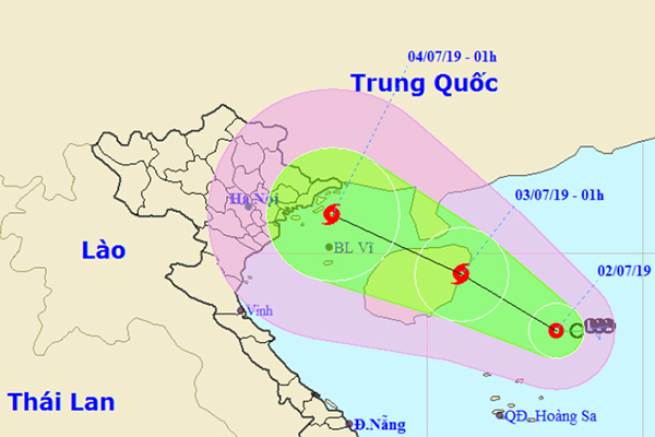 Áp thấp có thể mạnh thành bão, hướng Quảng Ninh đến Nam Định