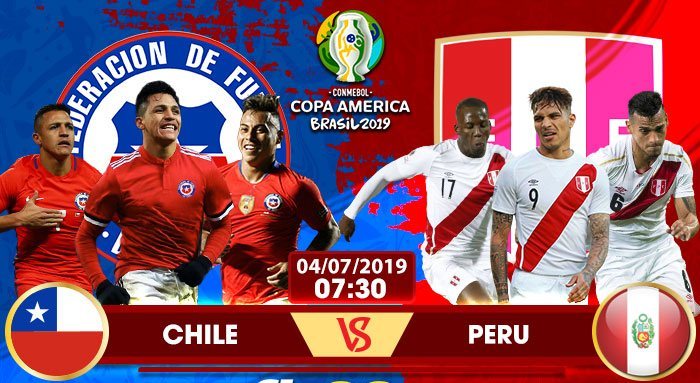 Xem trực tiếp bán kết Copa Chile vs Peru ở kênh nào?