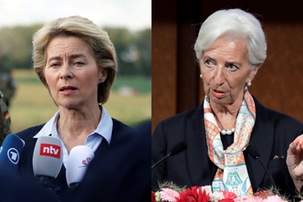 Hai phụ nữ giữ vị trí lãnh đạo hàng đầu EU