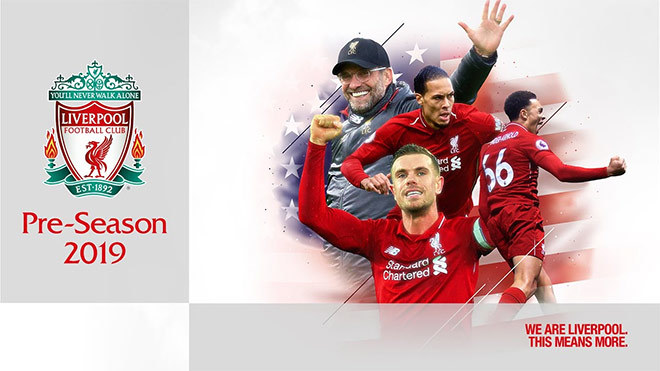 Lịch du đấu mùa Hè 2019 của Liverpool