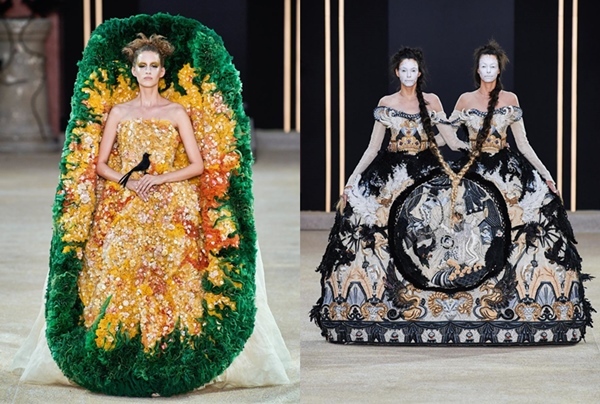 Váy hình quan tài truyền thông điệp cái chết của nhà thiết kế Trung Quốc