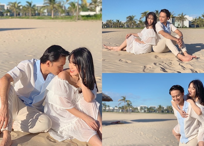Hồ Ngọc Hà, Kim Lý đưa gia đình và Subeo sang Mỹ nghỉ hè