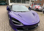 Đại gia Vũng Tàu đặt gạch siêu xe McLaren 26 tỷ đồng màu tím độc