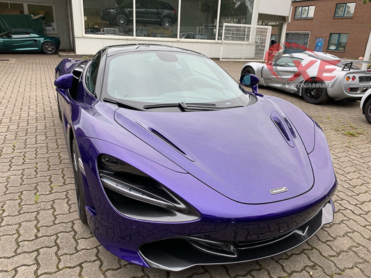 Đại gia Vũng Tàu đặt gạch siêu xe McLaren 26 tỷ đồng màu tím độc