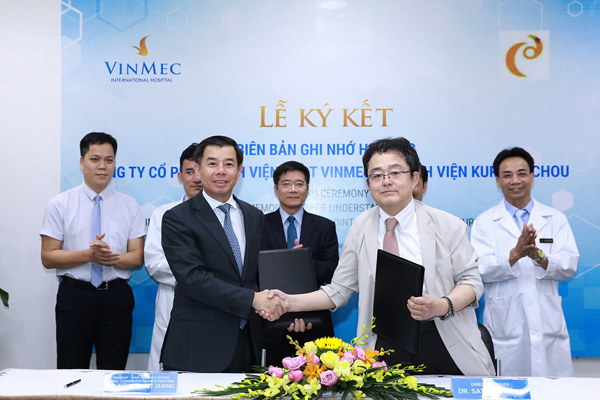 Vinmec tiếp nhận công nghệ điều trị ung thư gan độc quyền từ Nhật Bản