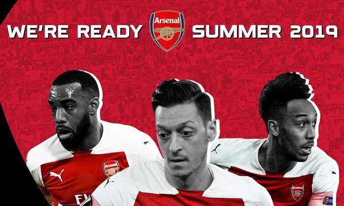 Lịch du đấu Hè 2019 của Arsenal