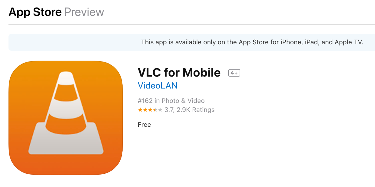 Vlc картинка в картинке iphone