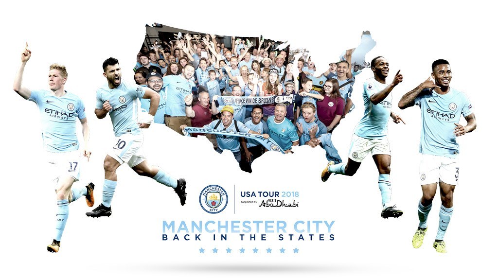 Lịch du đấu Hè 2019 của Man City