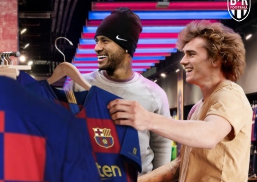 Sốt hình ảnh Neymar và Griezmann đình công, cùng đại náo Barca