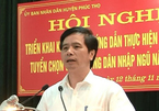 Bãi nhiệm đại biểu HĐND Hà Nội với cựu Bí thư huyện Phúc Thọ