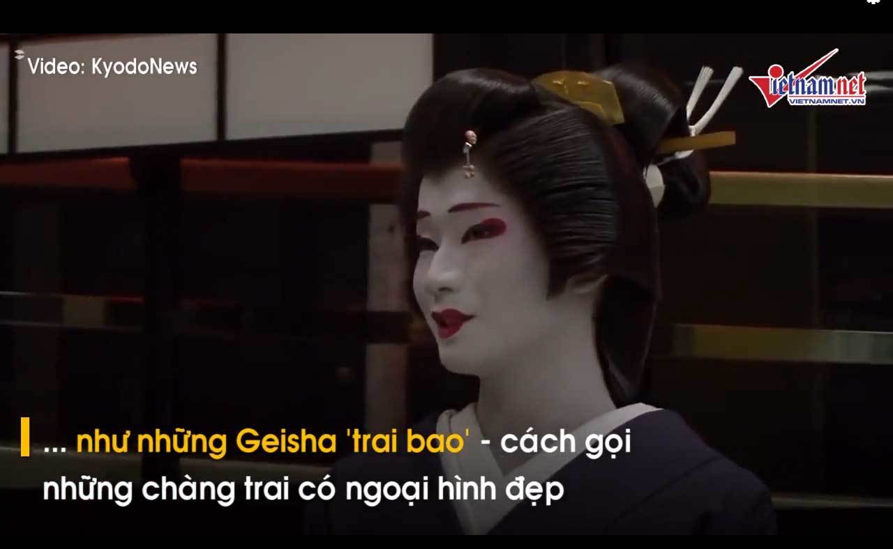 Cuộc sống nhọc nhằn của nam Geisha duy nhất ở Nhật