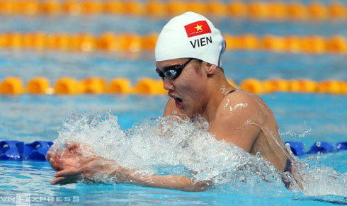 Vietnam's top swimmer Anh Vien ready to compete at FINA World Champs