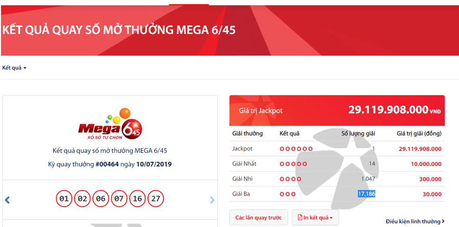 Sau 1 tháng im lặng, độc đắc Vietlott 29 tỷ đã 'nổ'