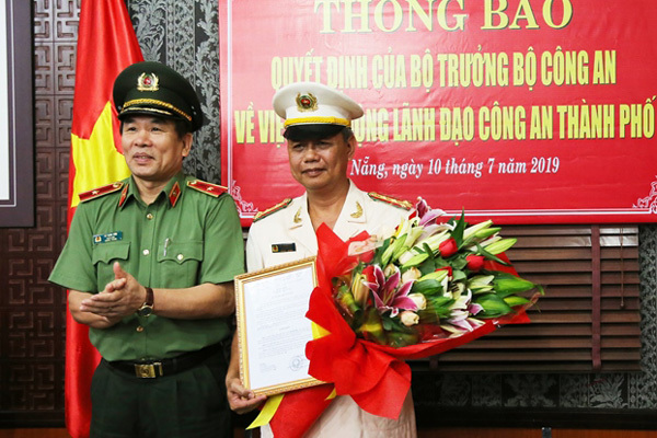 Phó giám đốc Công an Đà Nẵng làm Phó chánh thanh tra Bộ Công an