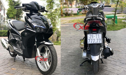 Đeo biển khủng, Honda AirBlade 2018 đội giá 150 triệu đồng