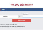 Tra cứu điểm thi THPT quốc gia năm 2019 trên VietNamNet