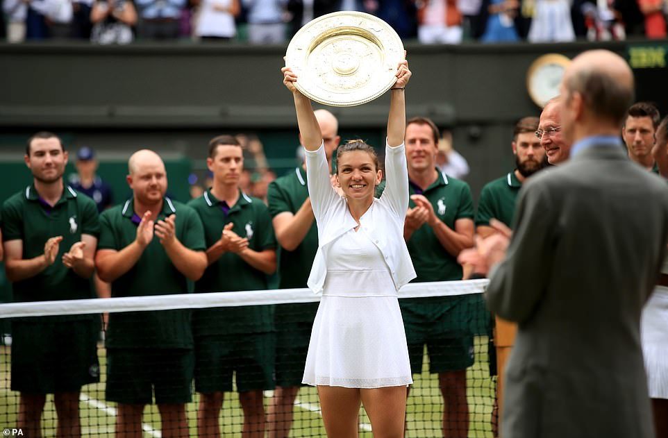 Đè bẹp Serena Williams, Halep lần đầu vô địch Wimbledon