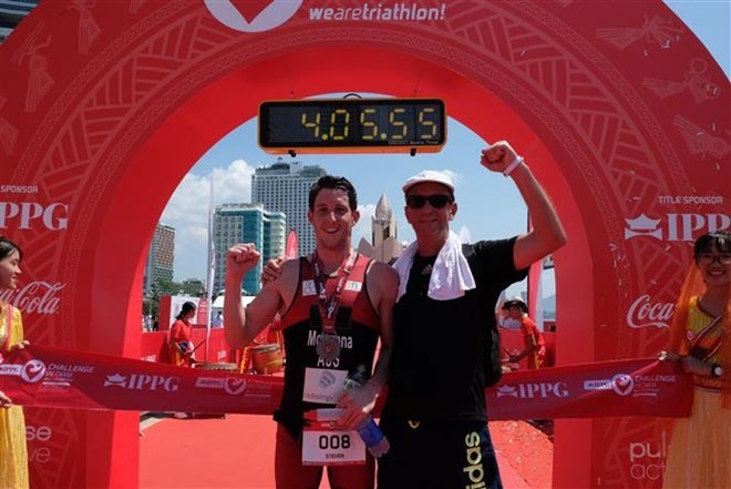 Australian triathlete triumphs at IPPGroup Challenge Vietnam