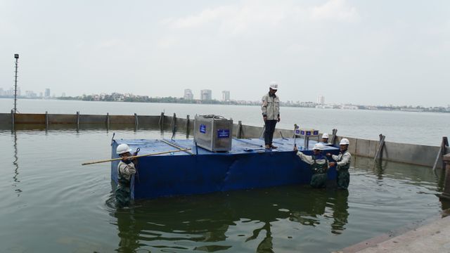 West Lake pollution reduces with new technology