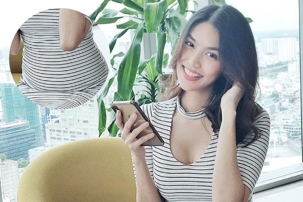 Lan Khuê hạnh phúc khoe bụng bầu tháng thứ 6