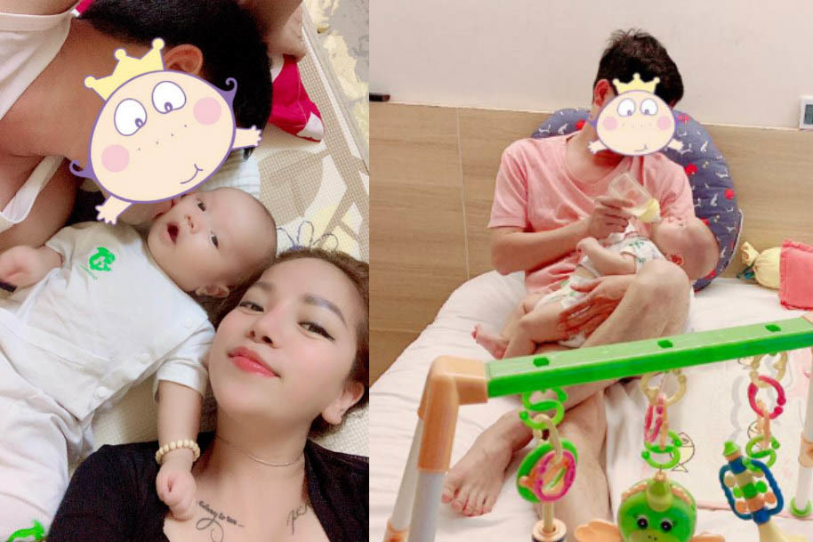 Minh Chuyên hé lộ hình ảnh bố con trai giữa tin đồn căp đại gia có vợ, đáng tuổi ông