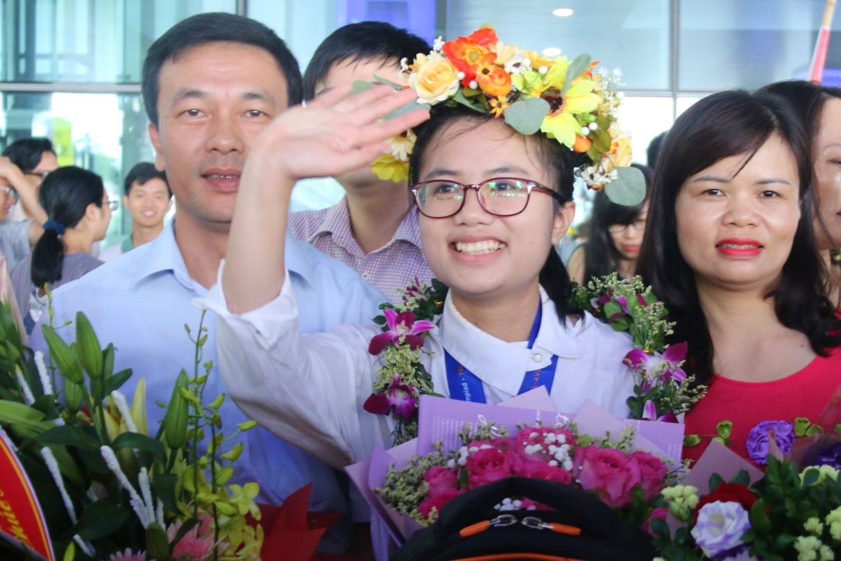 Cô gái đặc biệt nhất Olympic Vật lý quốc tế: 