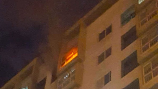 Cháy căn hộ tầng 11 chung cư ở Đà Nẵng, tài sản bị thiêu rụi