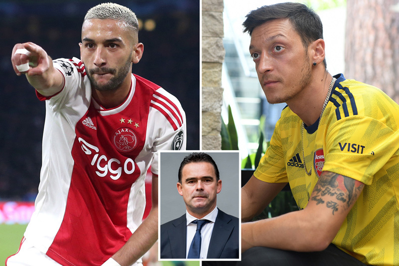 Arsenal bán ngay Ozil, mua Ziyech chỉ bằng nửa giá